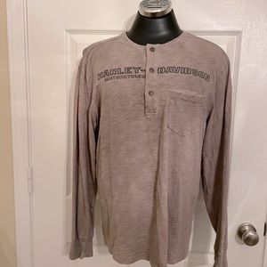 Harley-Davidson Long Sleeve Henley